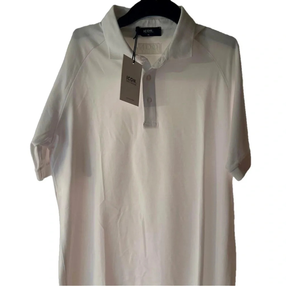 Icon Amsterdam Button Polo Muscle Fit - Picture 2 of 8